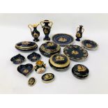 COLLECTION OF MEISSNER LIMOGES TRINKETS AND CABINET COLLECTIBLES,