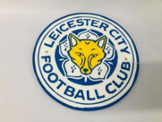 (R) LEICESTER CITY PLAQUE