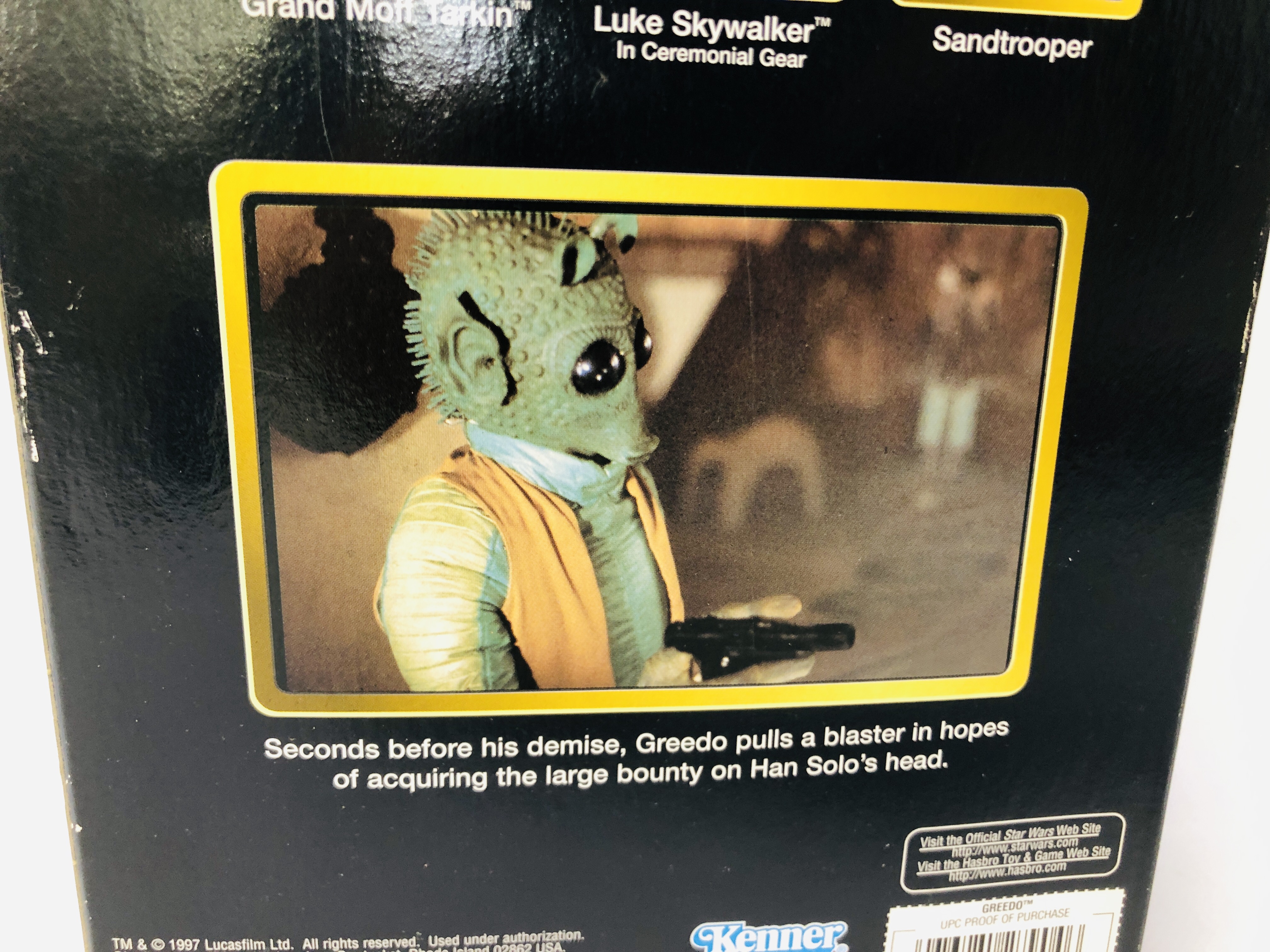 2 X STAR WARS FIGURES TO INCLUDE BOXED GREEDO AND BOXED MANDALORIAN THE CHILD - Image 6 of 6