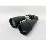 CELESTRON SKYMASTER 20 X 80 BINOCULARS WITH CARRY CASE - SOLD AS SEEN