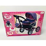 TRENDY SET DOLLS PRAM