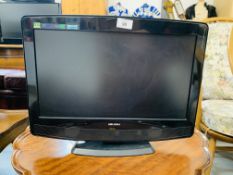 BUSH 19" HD READY DIGITAL LCD TV WITH BUILT IN DVD PLAYER - SOLD AS SEEN