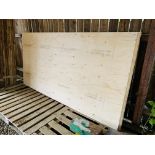 2 X 244CM X 122CM 12MM PLYWOOD SHEETS