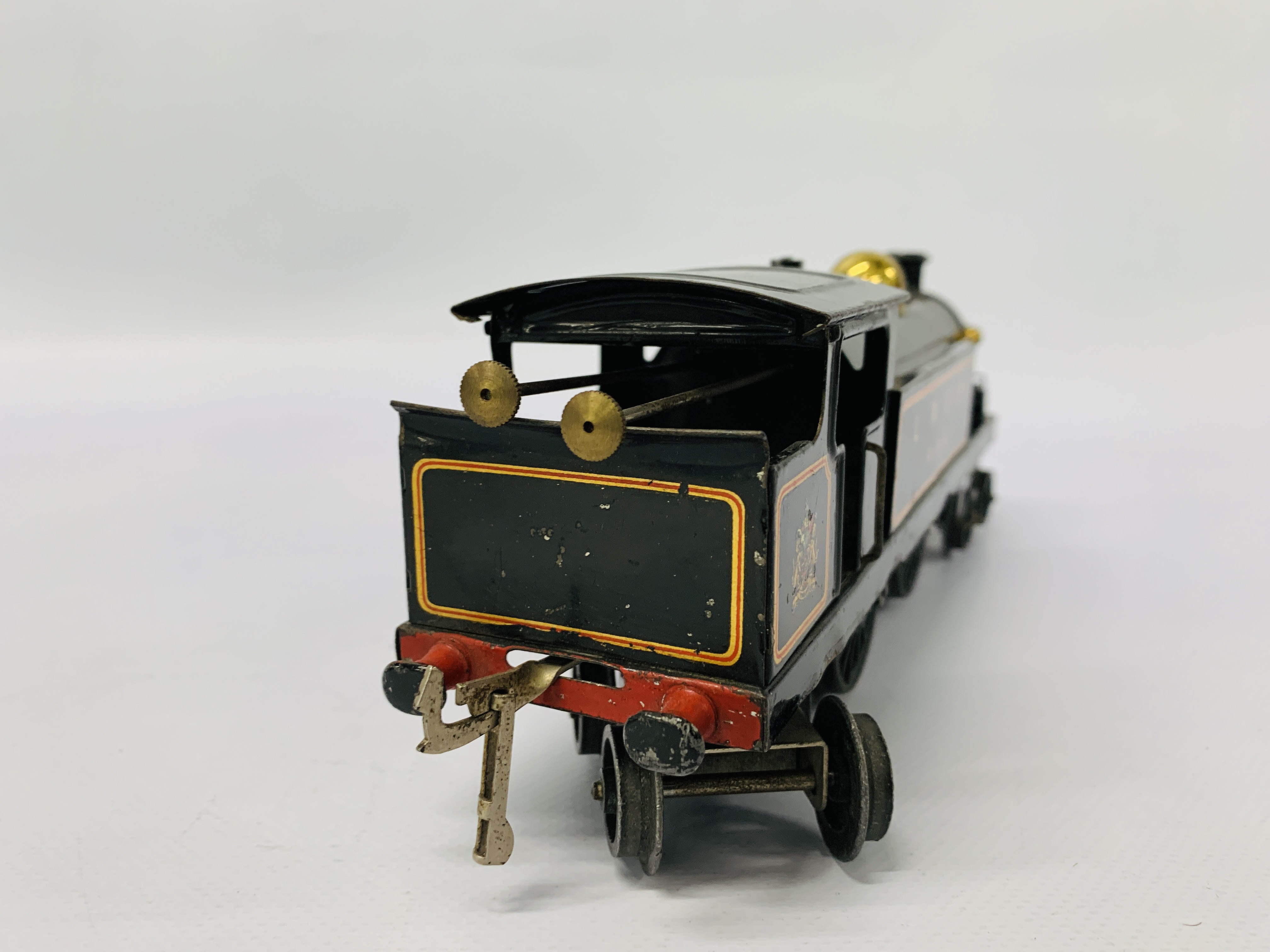 VINTAGE HORNBY MECCANO 0 GAUGE CLOCKWORK LNER 444 LOCOMOTIVE - Image 5 of 6