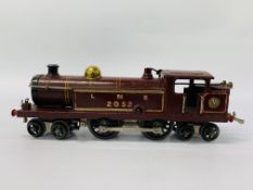 VINTAGE HORNBY MECCANO LMS 2052 CLOCKWORK LOCOMOTIVE