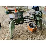 MULTICO WOODWORKER MACHINE WITH ACCESSORIES - SOLD AS SEEN
