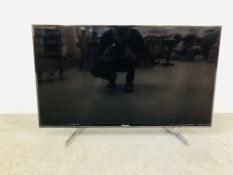 A PANASONIC 40 INCH TELEVISION COMPLETE WITH INSTRUCTIONS AND REMOTE - SOLD AS SEEN