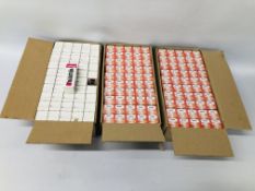 150 X OLIVER LAMPS 240V 60W 35MM CANDLE OPAL LIGHT BULBS (NEW) - SOLD AS SEEN