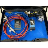 CRANE PERFLOW DIGITAL WATER FLOW TEST SET IN FITTED HARD TRAVEL CASE