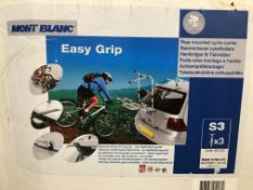 A MOTOR BALANCE EASY GRIP REAR MOUNTED CYCLE CARRIER FOR CAR IN BOX
