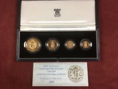 GB GOLD COINS: 1989 PROOF SOVEREIGN 500t