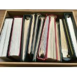 BOX WITH VARIOUS IN ELEVEN VOLUMES, AUST