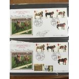 GB: 1997-9 FDC COLLECTION IN TWELVE MALV