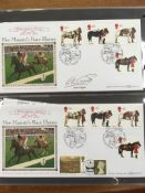 GB: 1997-9 FDC COLLECTION IN TWELVE MALV