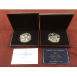 JERSEY 2018 SILVER PROOF TEN POUNDS 5 OU