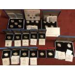 GB COINS: 1983-2007 VARIOUS SILVER PROOF