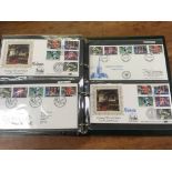 GB: 1982-1990 FDC COLLECTION IN 21 MALVE