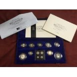 GB COINS: 2000 MILLENIUM SILVER COLLECTI