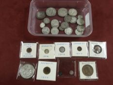 GB COINS: EDWARD 7th MAINLY SILVER COINS