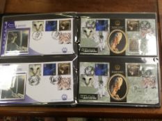 GB: 2000-2003 FDC COLLECTION IN SEVENTEE