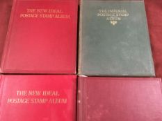BOX WITH SG NEW IDEAL OR IMPERIAL ALBUMS