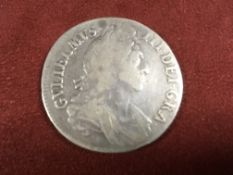GB COINS: WILLIAM III CROWN, 1696