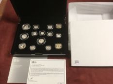 GB COINS: 2014 SILVER PROOF SET IN CASE