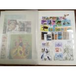 ST VINCENT: BOX WITH MODERN MNH SETS AND