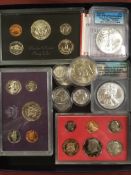 MIXED USA COINS INCLUDING 2015 AND 2020