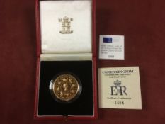 GB GOLD COINS: 1993 CORONATION 40TH ANNI