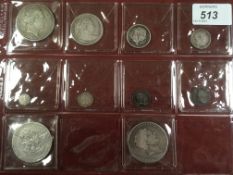 GB COINS: GEORGE III SILVER COINS WITH C