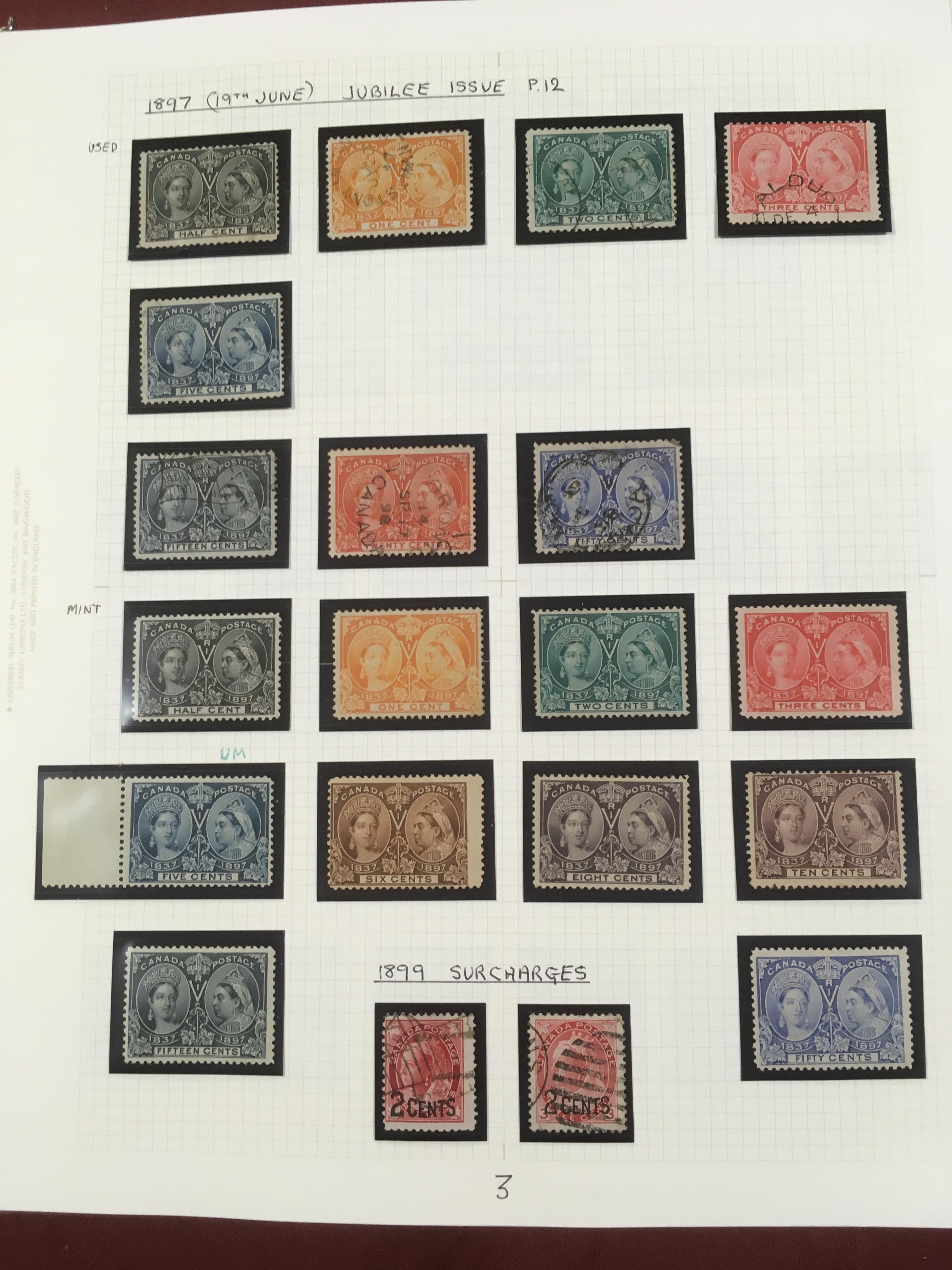 CANADA: 1859-1999 COLLECTION IN TWO ALBU - Image 2 of 4