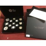 GB COINS: 2017 SILVER PROOF SET IN BOX W