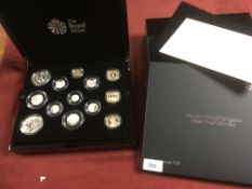 GB COINS: 2017 SILVER PROOF SET IN BOX W
