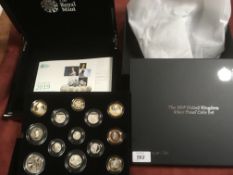 GB COINS: 2019 SILVER PROOF SET IN BOX W