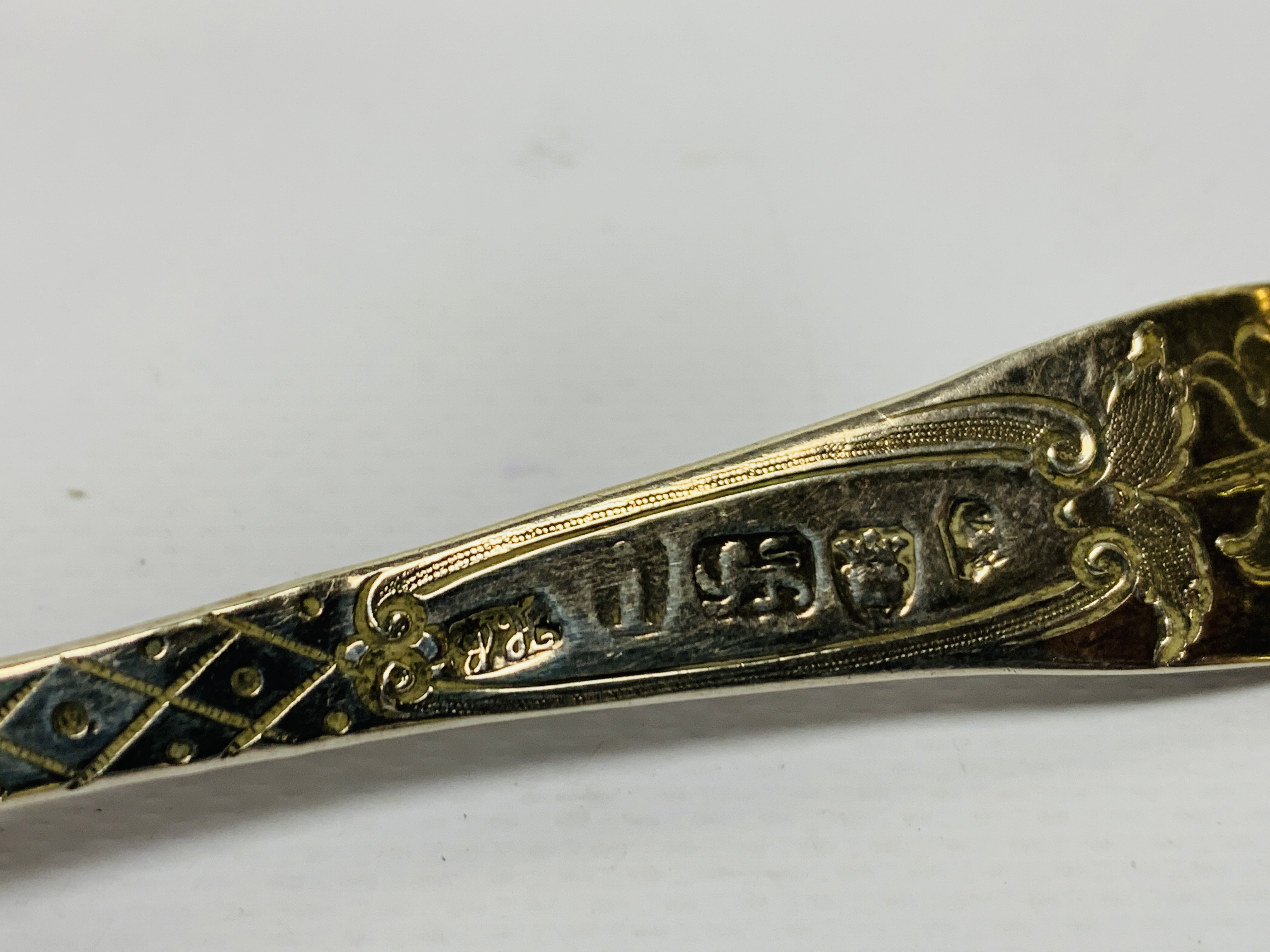 A SILVER SIFTER SPOON, HESTER BATEMAN, LONDON 1784, - Image 7 of 8