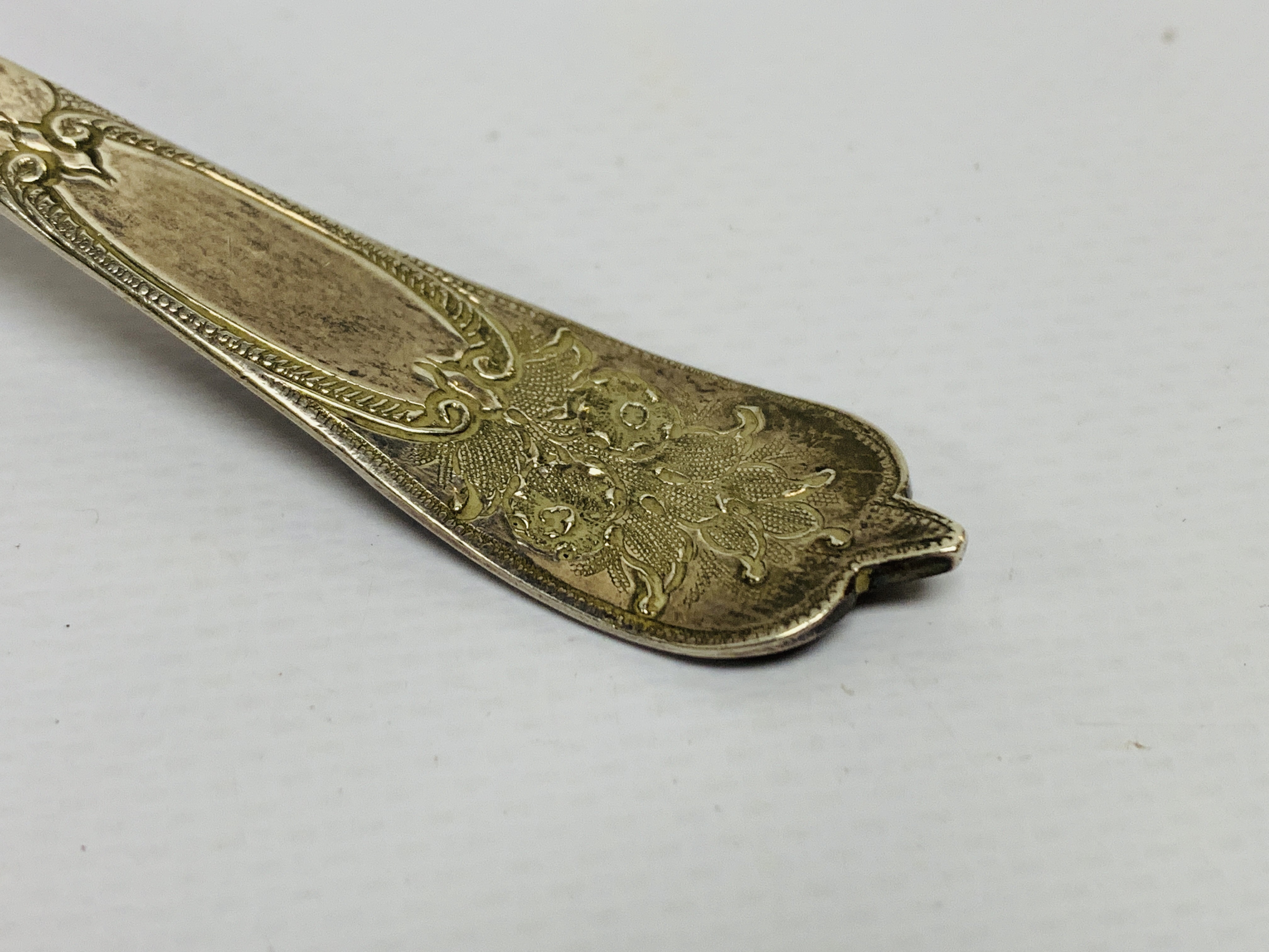 A SILVER SIFTER SPOON, HESTER BATEMAN, LONDON 1784, - Image 4 of 8