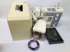 BERNINA 1030 SEWING MACHINE AND ACCESSORIES - SOLD AS SEEN