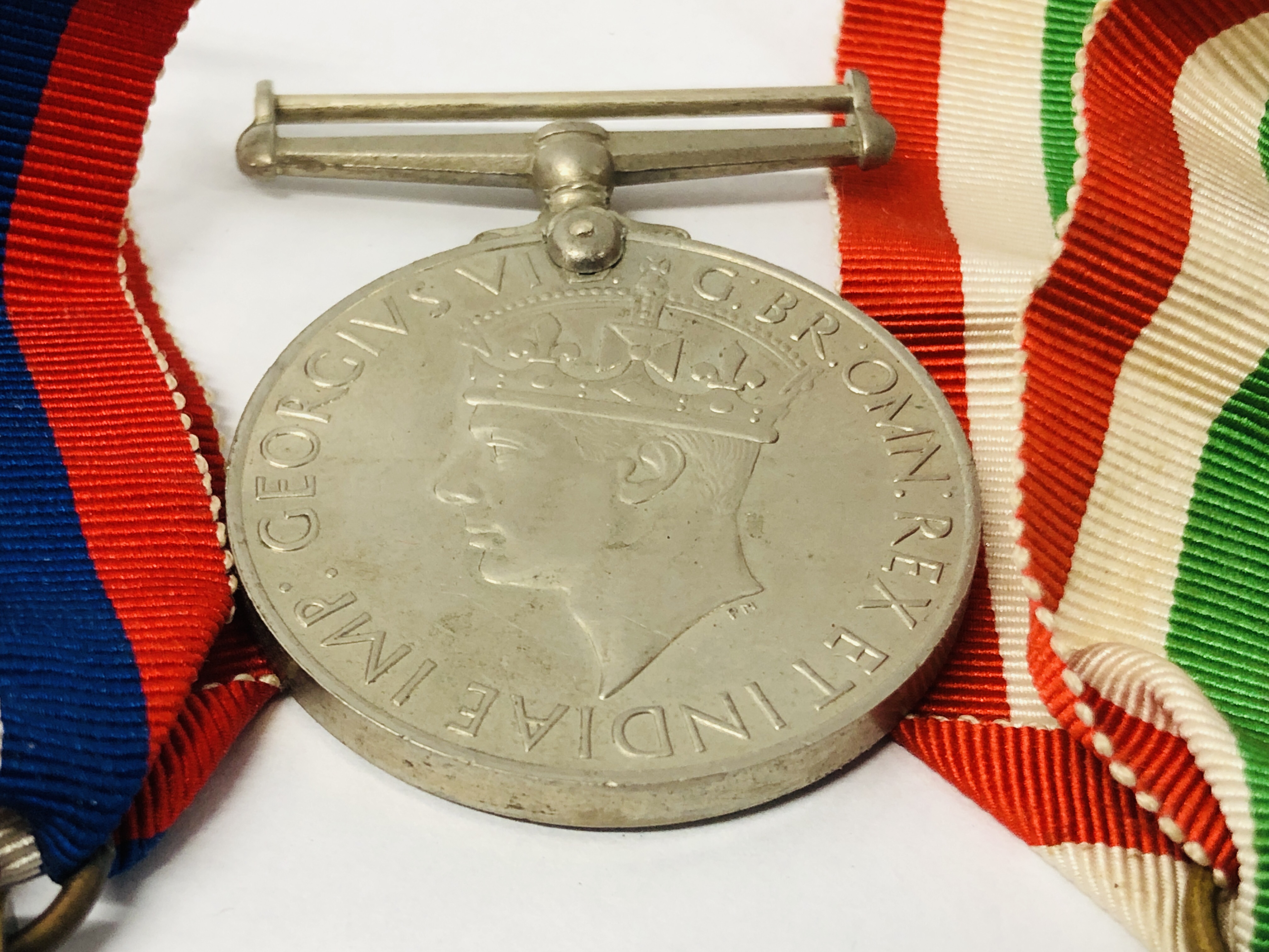 FIVE SECOND WORLD WAR MEDALS TO INCLUDE SERVICE MEDAL, AFRICA STAR, FRANCE & GERMANY STAR, - Image 7 of 7