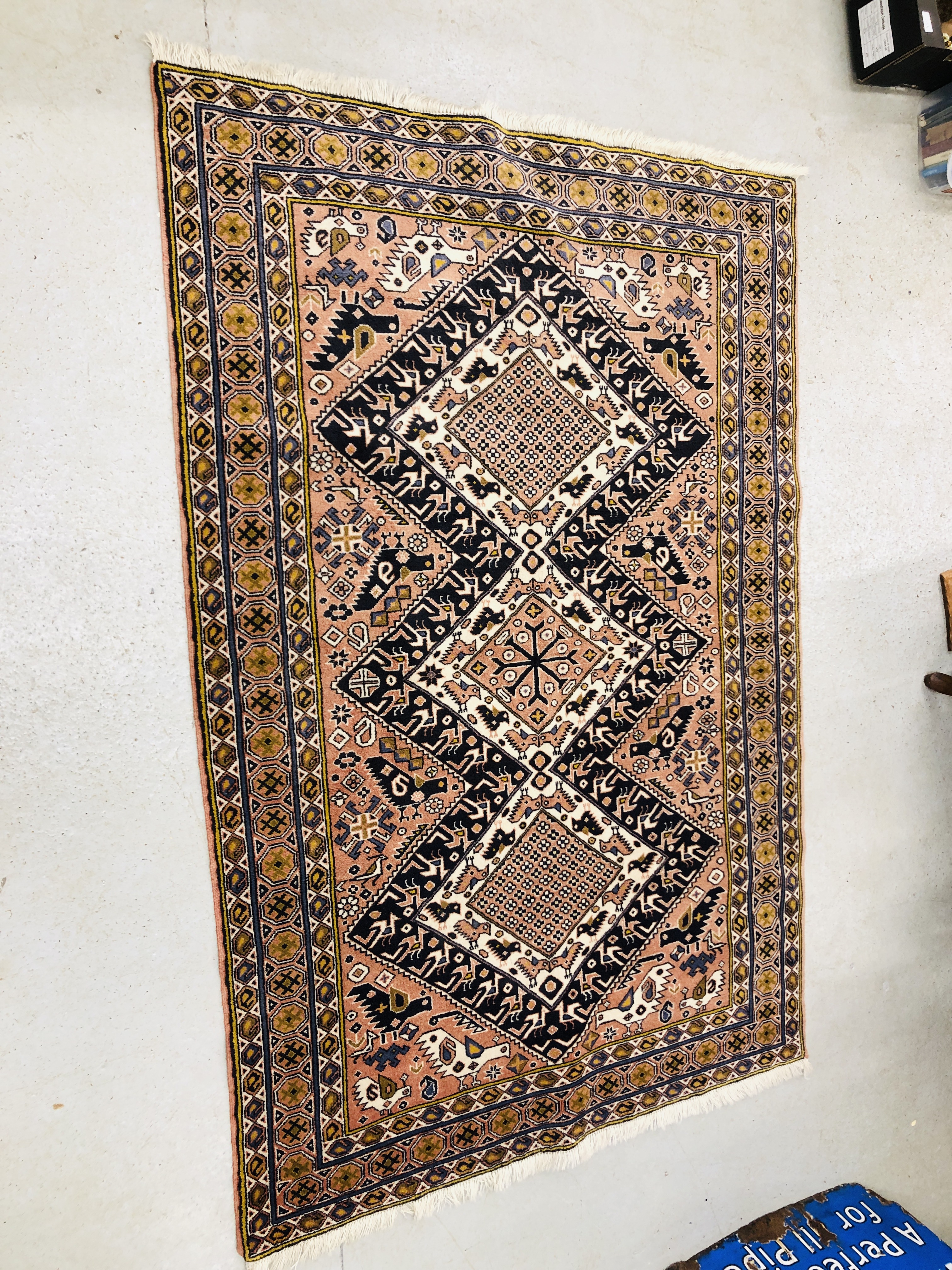 MESHAD PERSIAN HAND KNOTTED RUG