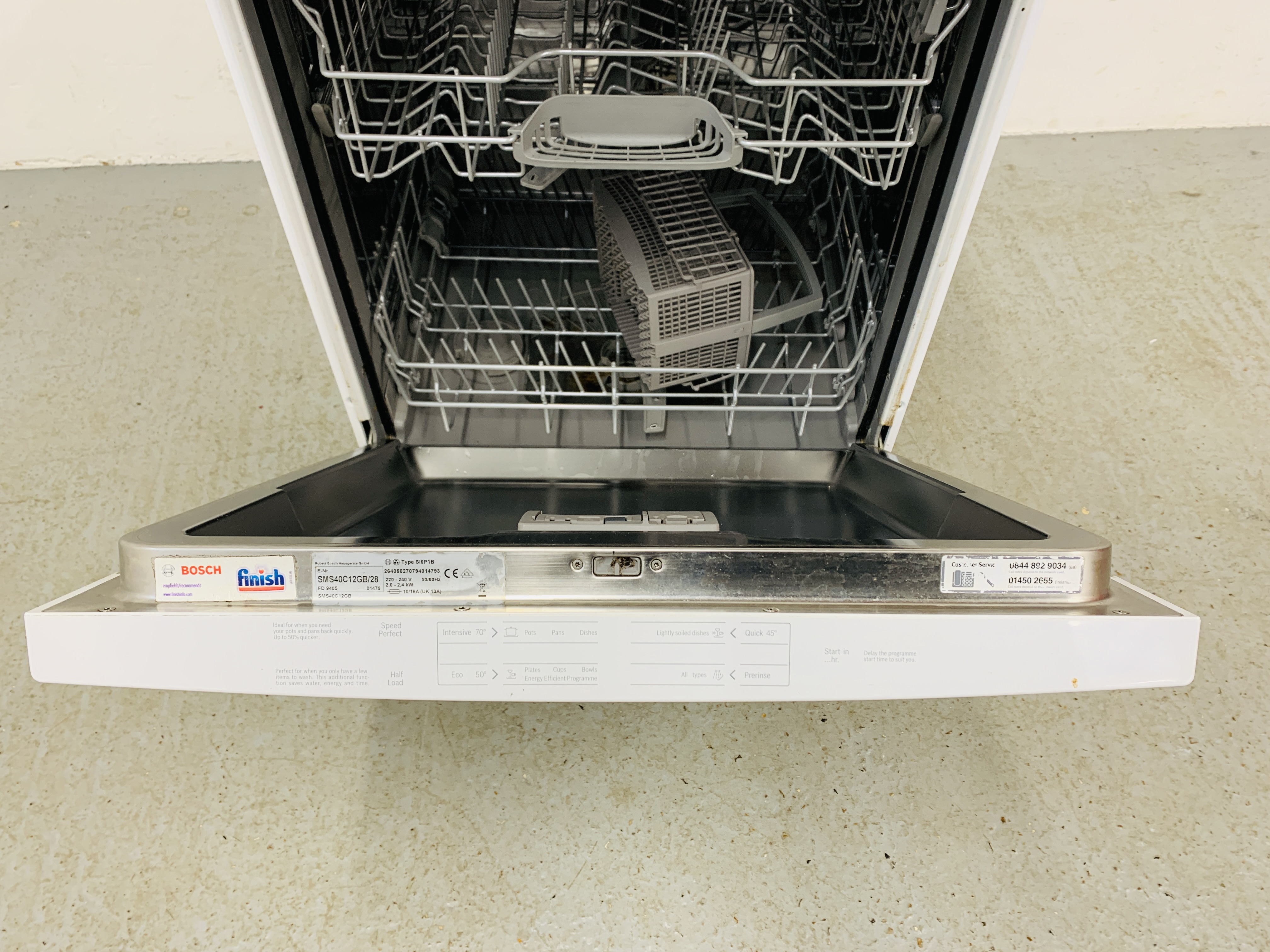 BOSCH CLASSIXX DISHWASHER - SOLD AS SEEN - Image 5 of 5