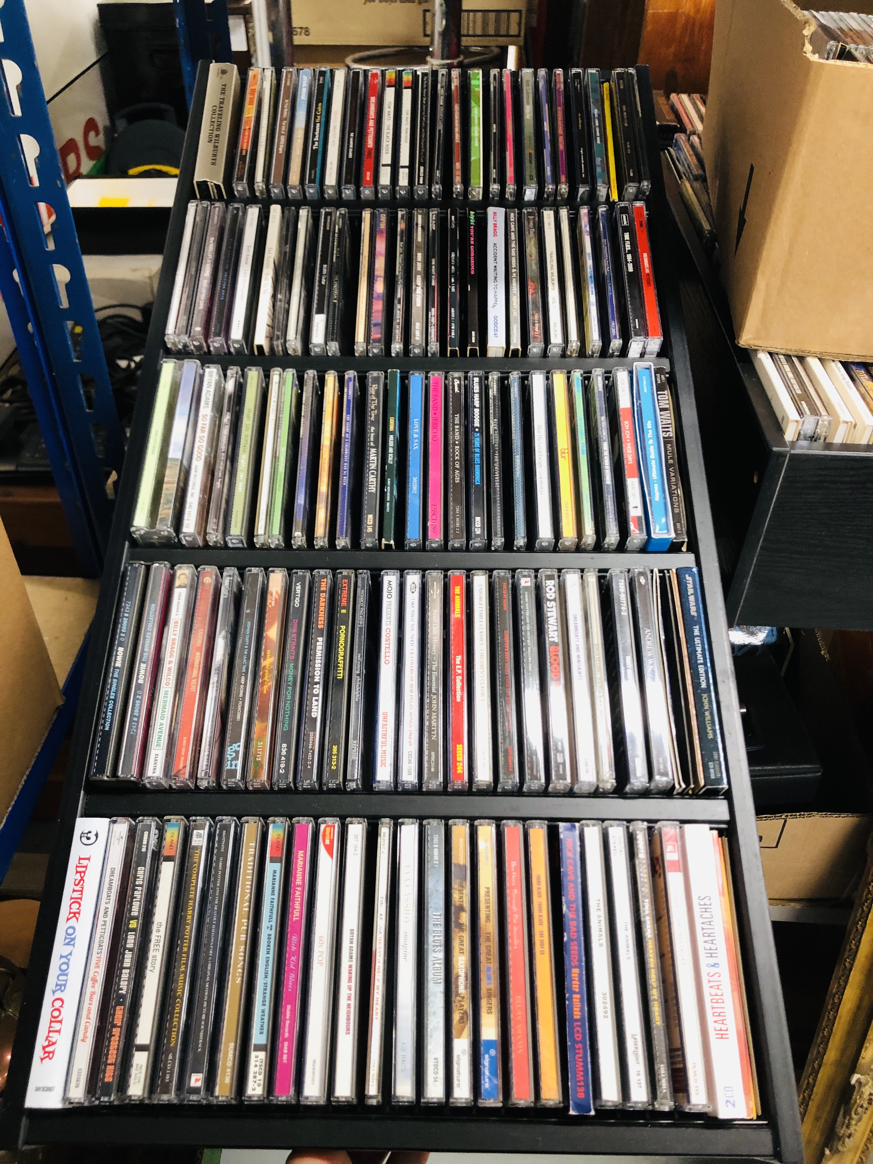 5 BOXES CONTAINING A COLLECTION OF APPROX 440 POPULAR MUSIC CD'S - Image 2 of 6