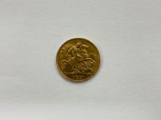 1909 HALF SOVEREIGN