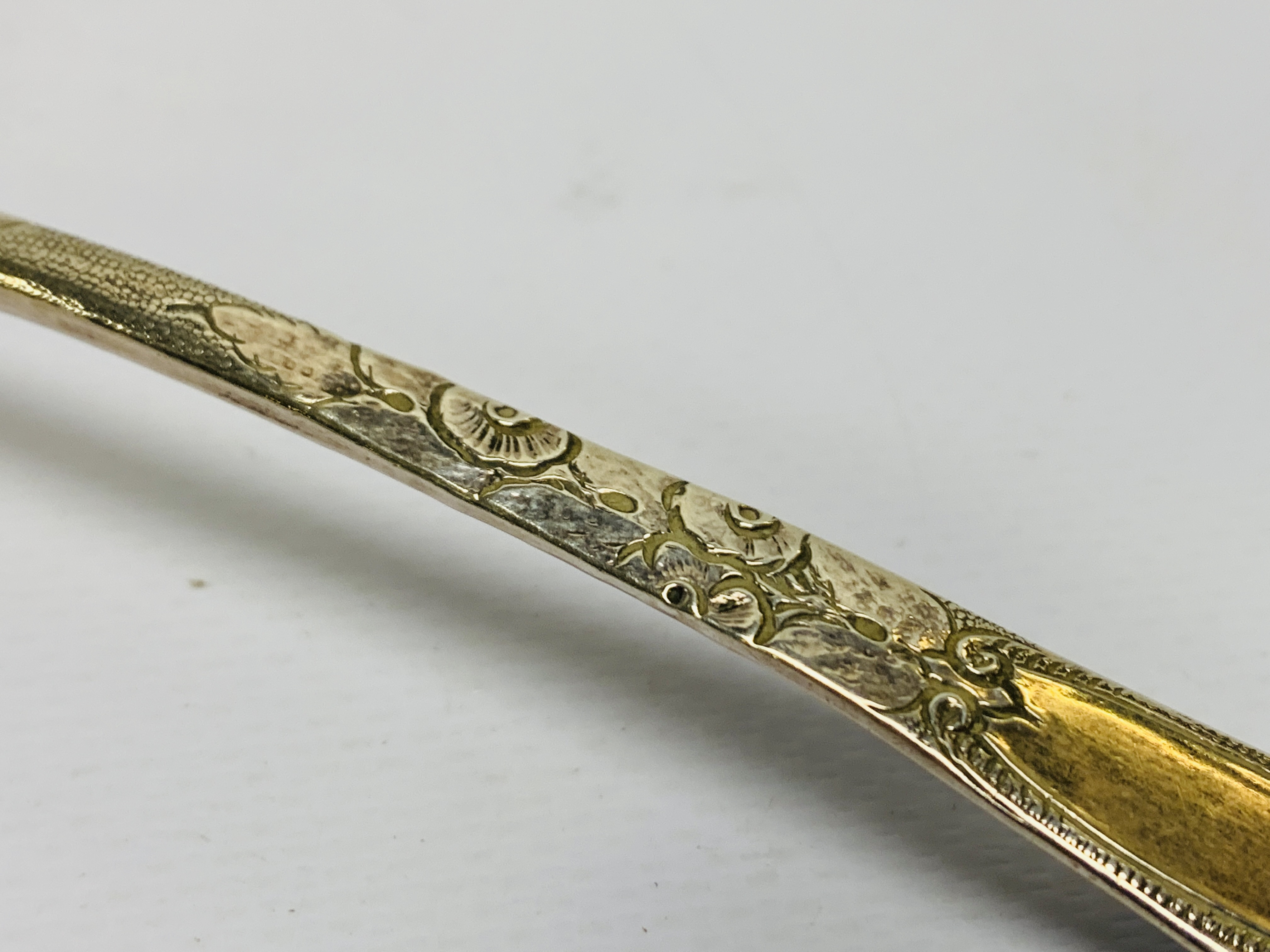 A SILVER SIFTER SPOON, HESTER BATEMAN, LONDON 1784, - Image 5 of 8