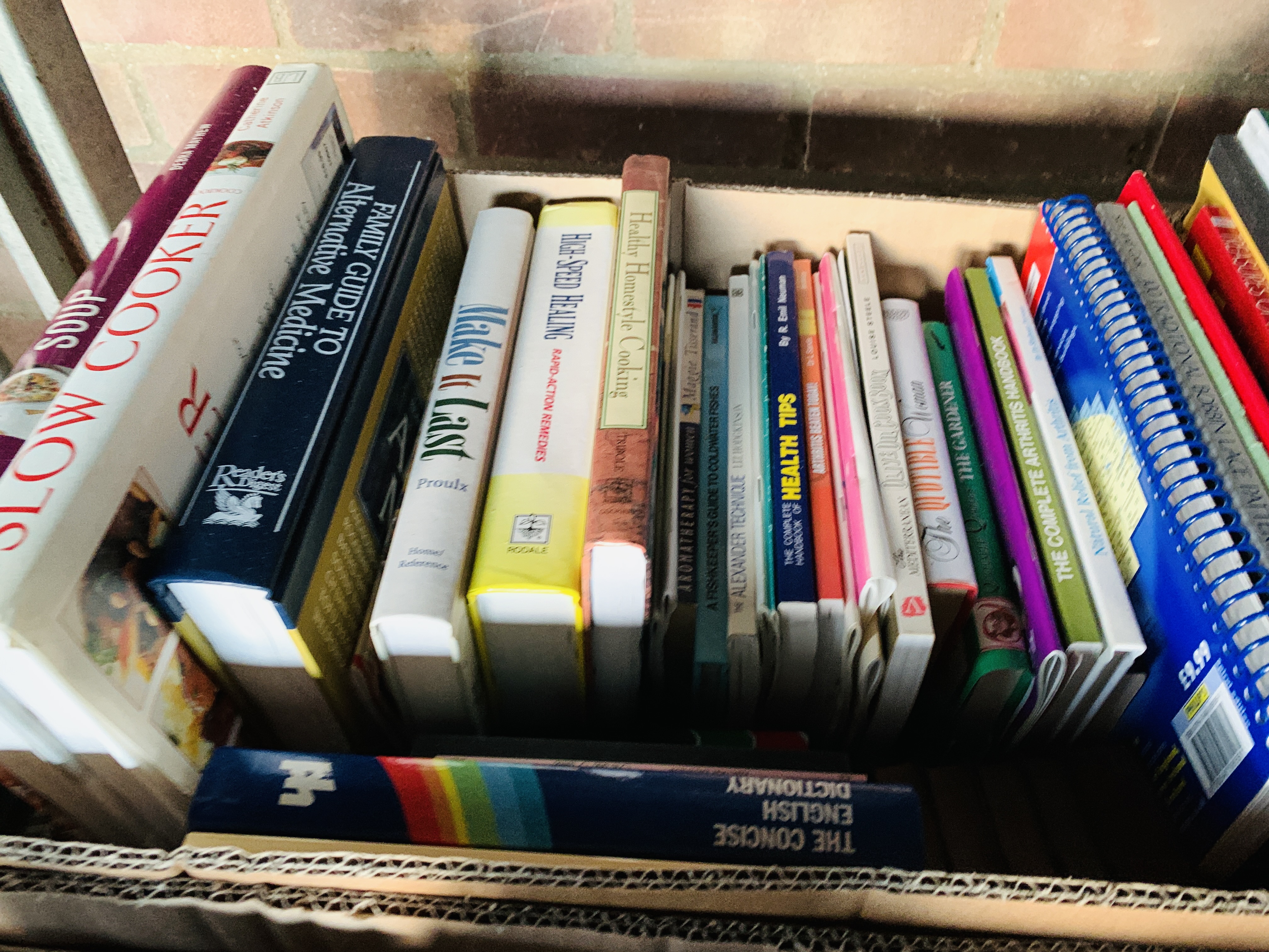 9 X BOXES OF ASSORTED BOOKS TO INCLUDE COOKING, - Bild 9 aus 10