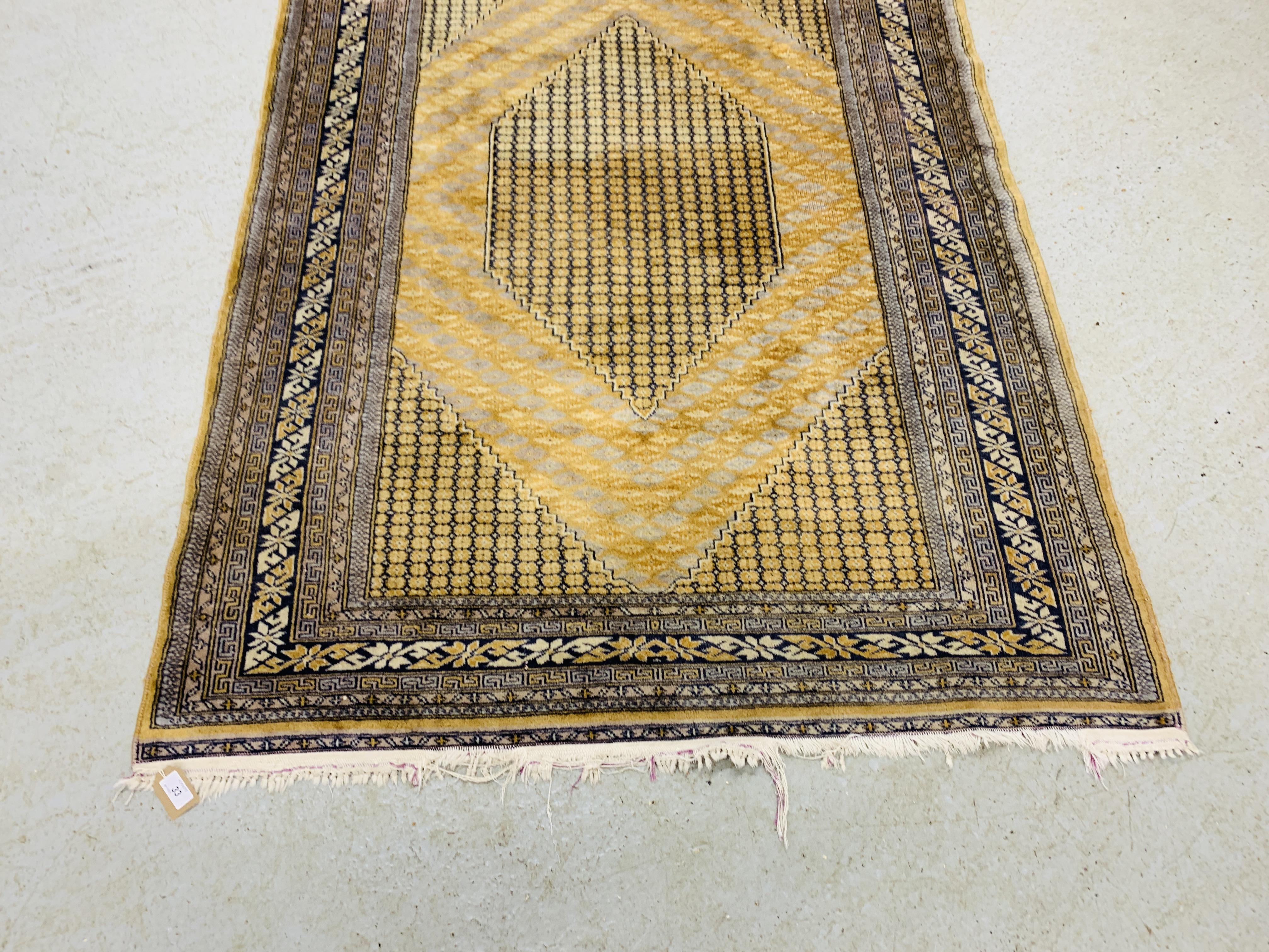 EASTERN STYLE RUG - W 123CM. L 175CM. - Image 2 of 5