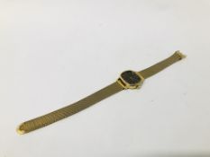 LADIES OMEGA DE VILLE LADIES WRIST WATCH MARKED 10KT.G.F.