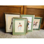 A COLLECTION OF FRAMED AND UNFRAMED STUDIES OF FIGURES IN PERIOD & MILITARY COSTUME (20)