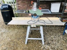 A DE WALT RADIAL ARM SAW MODEL 1370 - SOLD AS SEEN - TRADE ONLY