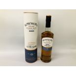 A 700ML BOTTLE OF BOWMORE ISLAY LEGEND SINGLE MALT WHISKEY IN PRESENTATION BOX